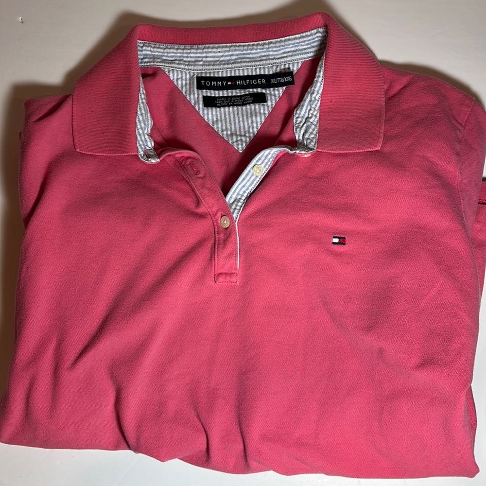 Men’s Tommy Hilfiger Polo Shirt Short Sleeve